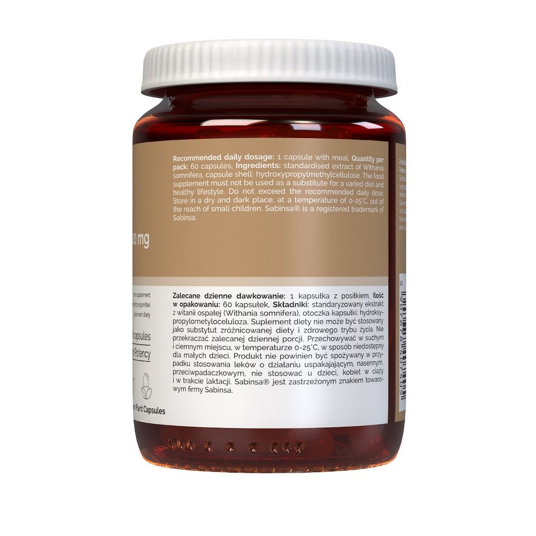 Vitaler's Ashwagandha 600 mg - 60 kapsulių