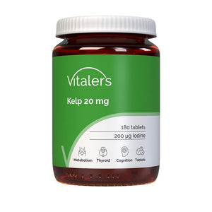 Vitaler's Kelp (japoninė kelpa) 20 mg - 180 tablečių
