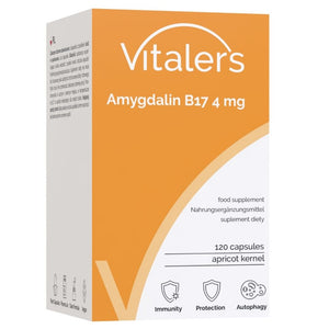 Vitaler's Amigdalinas (vitaminas B17) 4 mg - 120 kapsulių