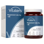 Vitaler's Magnis 125 mg + Vitaminas B6 6 mg - 60 kapsulių