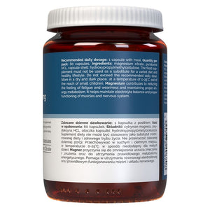 Vitaler's Magnis 125 mg + Vitaminas B6 6 mg - 60 kapsulių