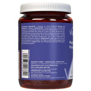 Vitaler's - Magnis 100 mg + Kalis 150 mg + B6 6 mg 60 kapsulių