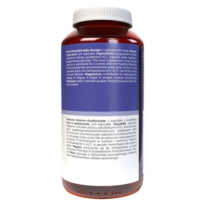 Vitaler magnis 100 mg + kalis 150 mg + B6 6 mg - 120 kapsulių