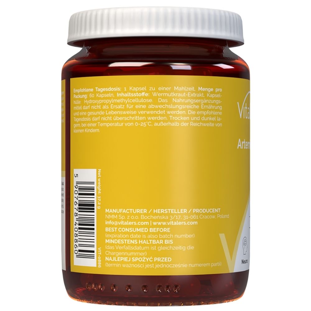 Vitaler's Artemisinin (Artemisininas) 500 mg - 60 kapsulių