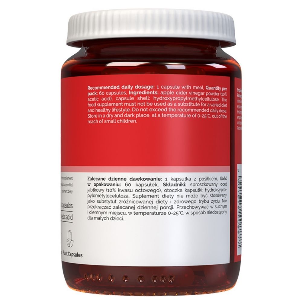 Vitaler's Obuolių sidro actas 650 mg - 60 kapsulių