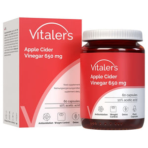 Vitaler's Obuolių sidro actas 650 mg - 60 kapsulių