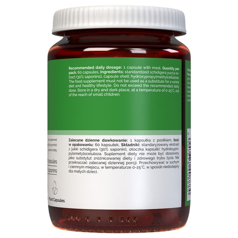 Vitaler's Yucca (Yucca schidigera) 500 mg - 60 kapsulių