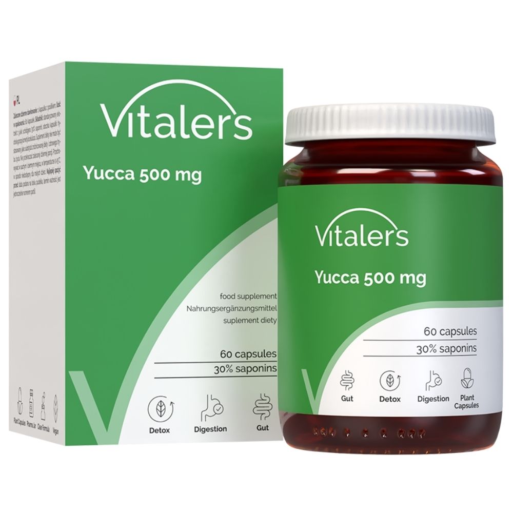 Vitaler's Yucca (Yucca schidigera) 500 mg - 60 kapsulių