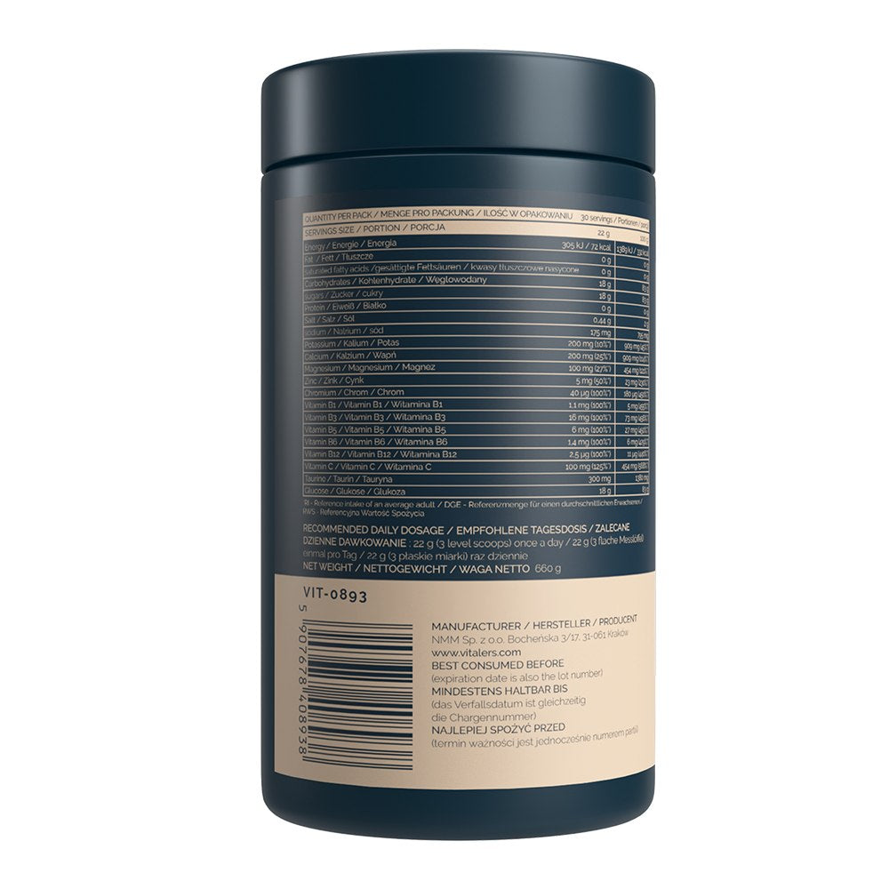 Vitaler's Sport Isotonic, braškių - 660 g