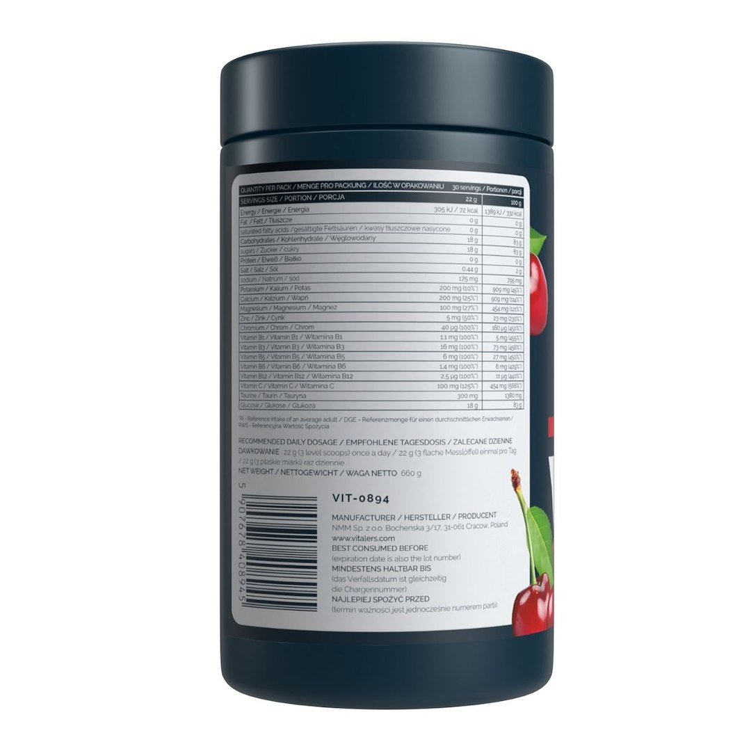 Vitaler's Sport Isotonic, vyšninis - 660 g