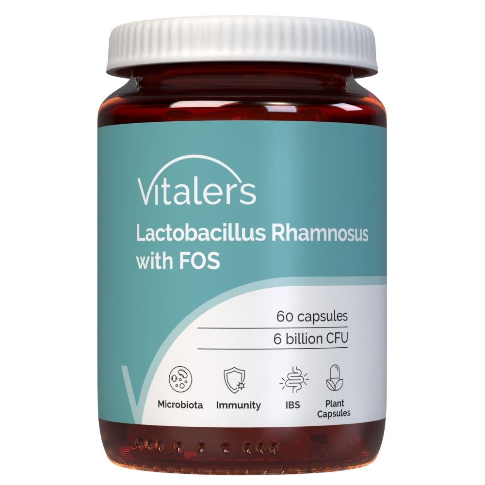 Vitaler's Probiotic Lactobacillus Rhamnosus su FOS (probiotikas) - 60 kapsulių