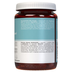Vitaler's Probiotic Lactobacillus Gasseri su FOS - 60 kapsulių