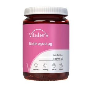 Vitaler's Biotin 2500 µg - 240 tablečių