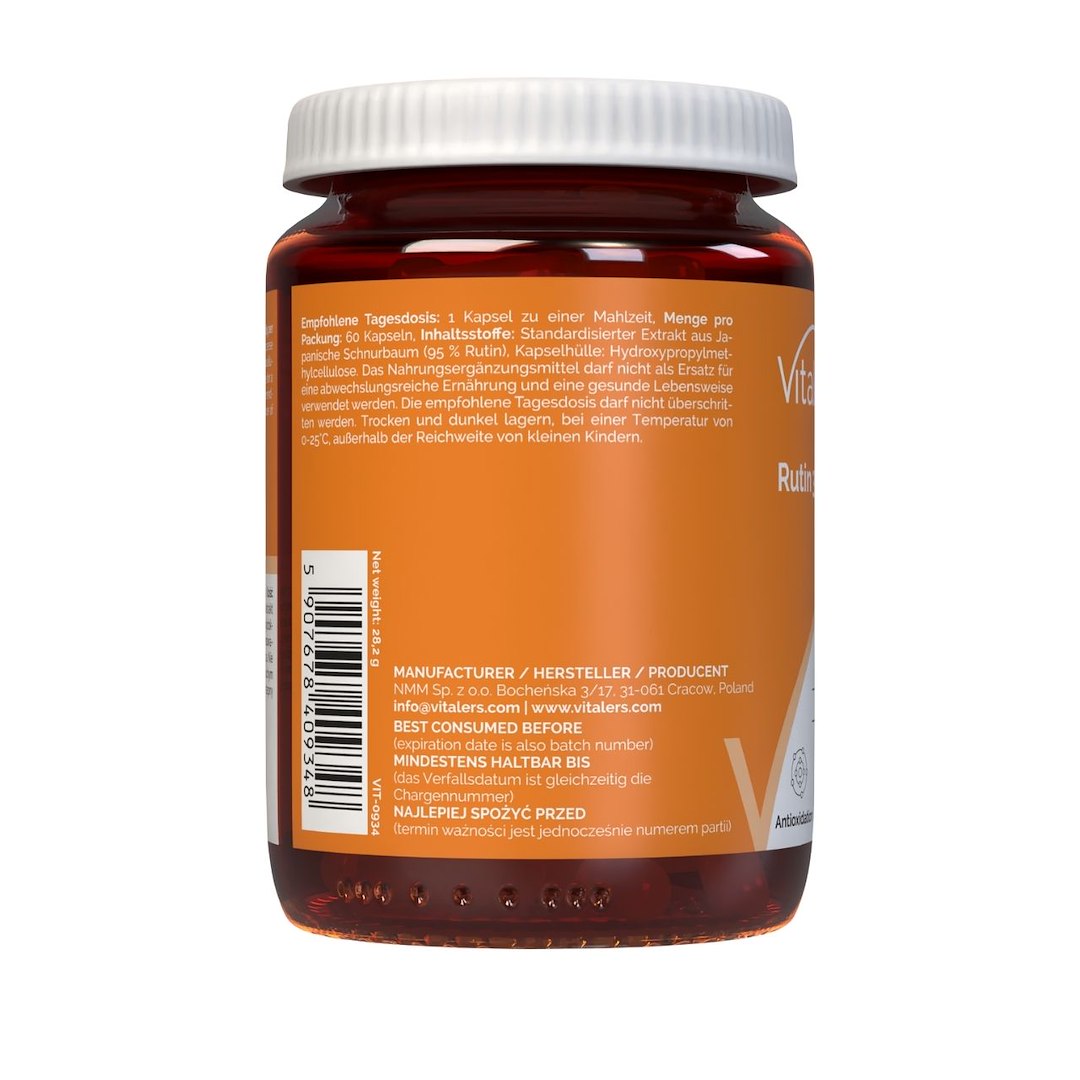 Vitaler's Rutin 350 mg - 60 kapsulių