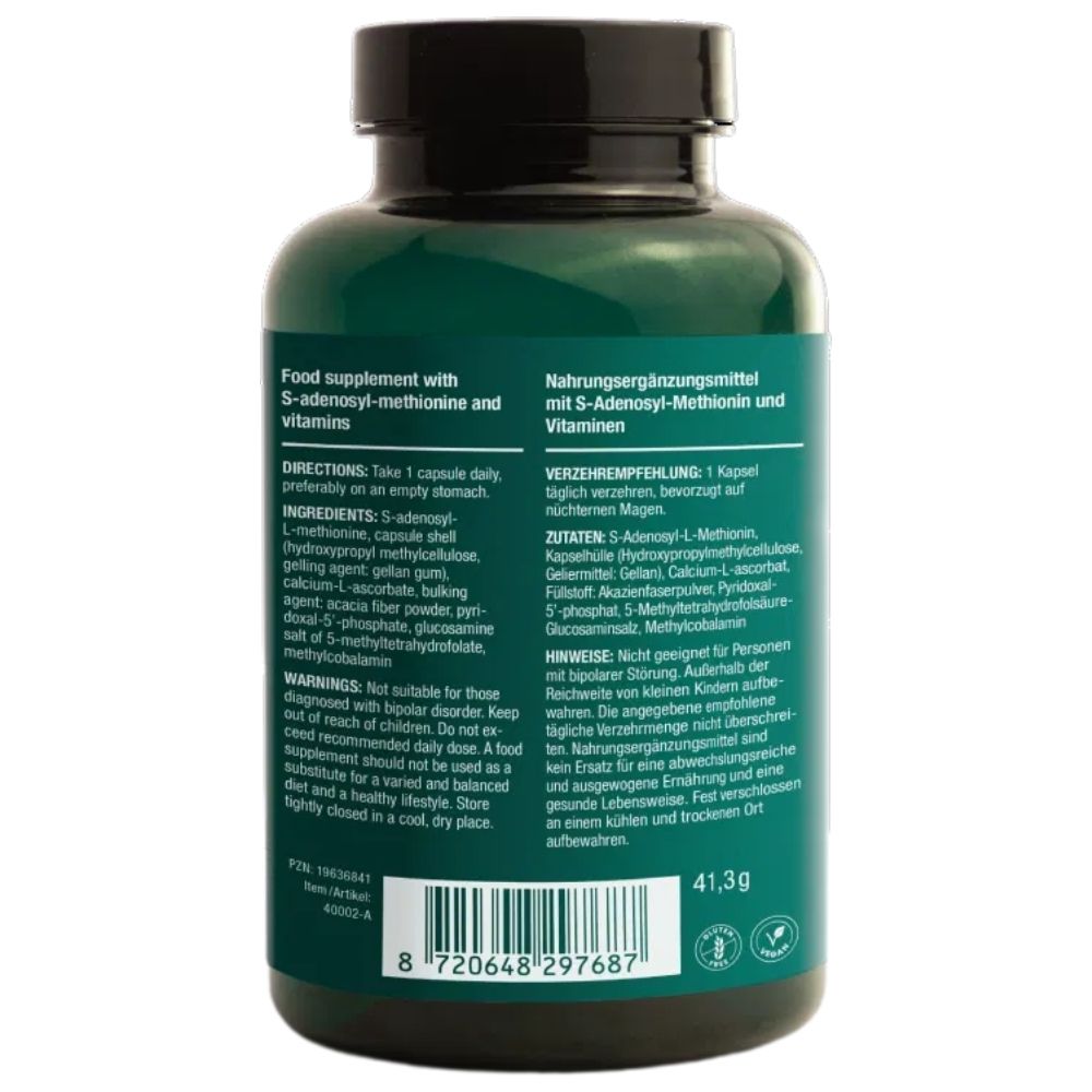 Vitalized SAMe+ 200 mg - 60 kapsulių - Magnis.lt
