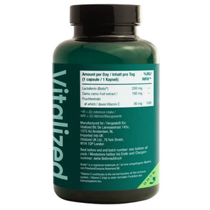 Vitalized Lactoferrin+, laktoferinas 200 mg - 60 kapsulių - Magnis.lt