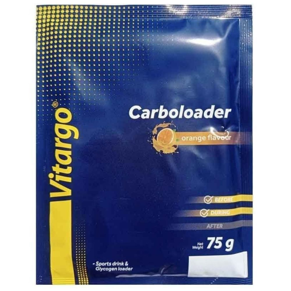 Vitargo Carboloader, angliavandenių gėrimo milteliai, apelsinas - 75 g