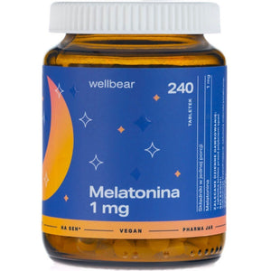 Wellbear Melatonin 1 mg - 240 tablečių