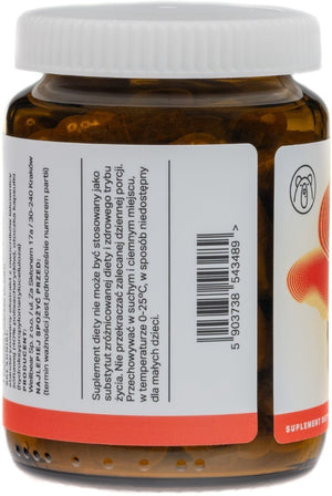 Wellbear Reishi (Lakštingala) 400 mg - 60 kapsulių