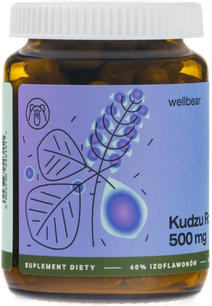 Wellbear Kudzu 500 mg - 60 kapsulių