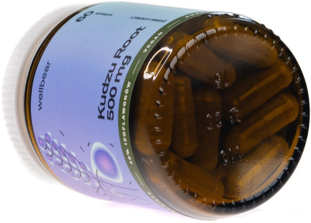 Wellbear Kudzu 500 mg - 60 kapsulių