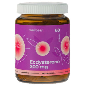 Wellbear Ecdysterone (Ecdysterone) 300 mg - 60 kapsulių