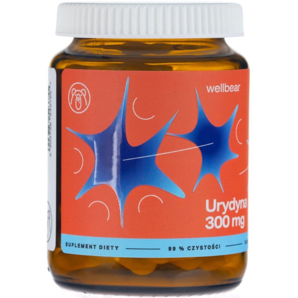 Wellbear Uridine 300 mg - 60 kapsulių