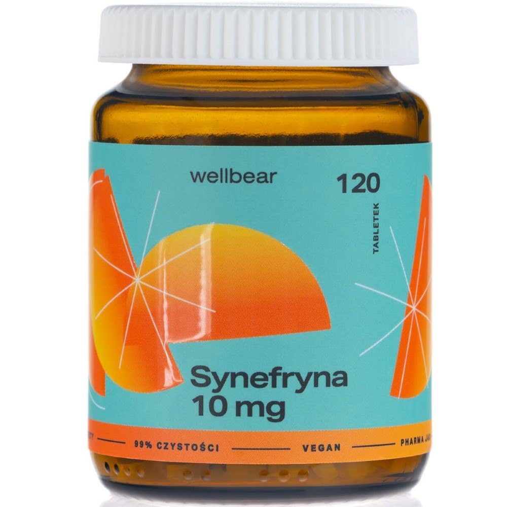 Wellbear Synephrine 10 mg - 120 tablečių