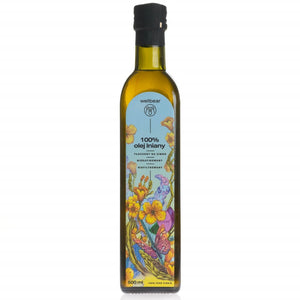 Wellbear Šalto spaudimo linų sėmenų aliejus - 500 ml