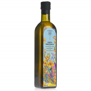 Wellbear Šalto spaudimo linų sėmenų aliejus - 500 ml