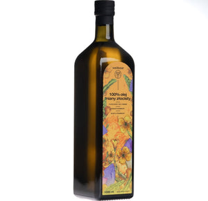 Wellbear auksinis šalto spaudimo linų sėmenų aliejus - 1000 ml